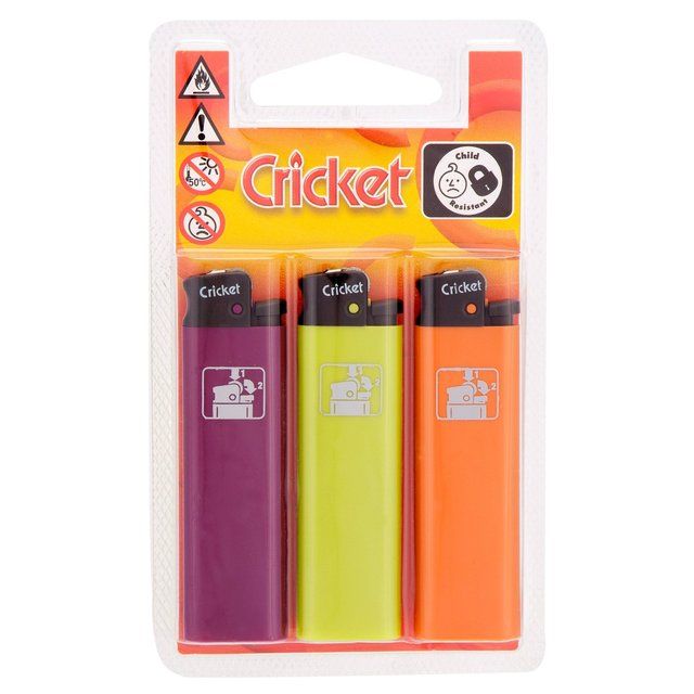 Cricket Original Simplicity Lighter 3 per pack