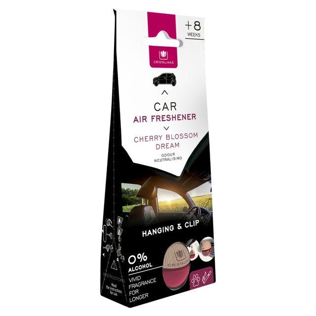 Cristalinas Car Air Freshener Cherry Blossom 6ml