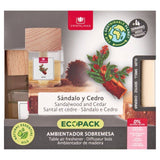 Cristalinas Wooden Top Diffuser Sandalwood & Cedar 40ml