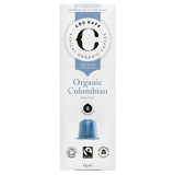CRU Kafe Organic Single Origin Colombian Nespresso Compatible Capsules 10 per pack