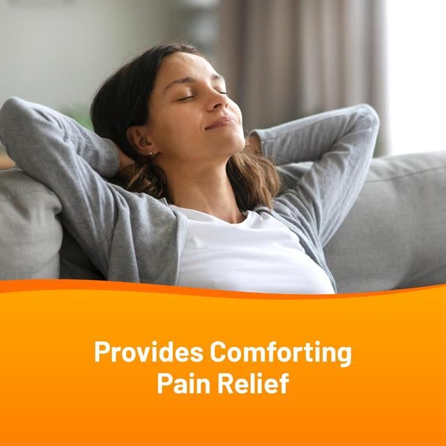 Cura-Heat Heat Patch Pain Relief Neck Direct To Skin 3 per pack