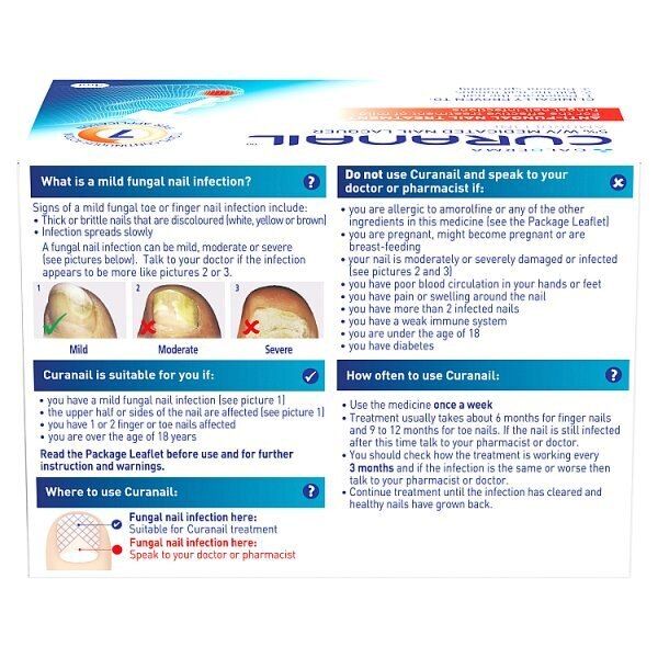 Curanail 5% Fungal Nail Treatment 3ml