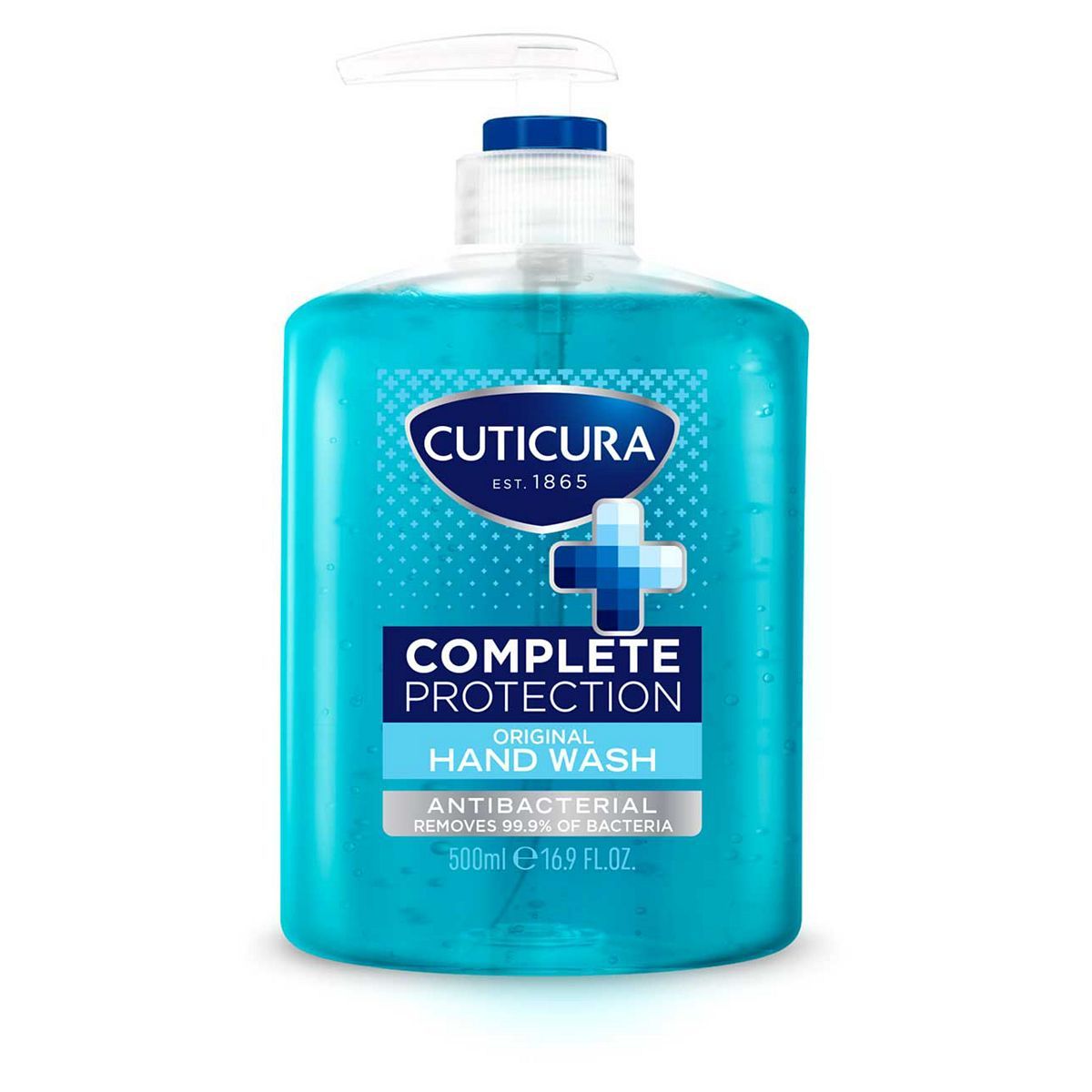 Cuticura Complete Protection Original Hand Wash, Antibacterial, 500ml