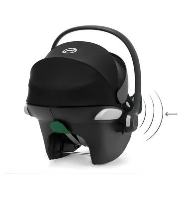 Cybex Aton B2 & Base One (iSize Infant Carrier & Base) - Volcano Black