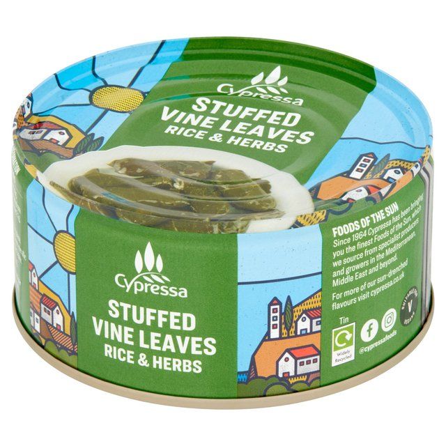 Cypressa Stuffed Vine Leaves with Rice & Herbs 280g