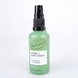 UpCircle Hand + Body Wash with Kiwi Water-Travel Size-50ml GOODS Superdrug