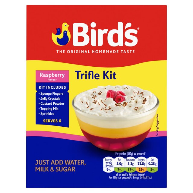 Bird's Raspberry Trifle Mix 141g - McGrocer