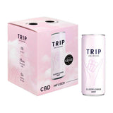 TRIP CBD Elderflower Mint Drink - 4 x 250ml Multipack GOODS Boots