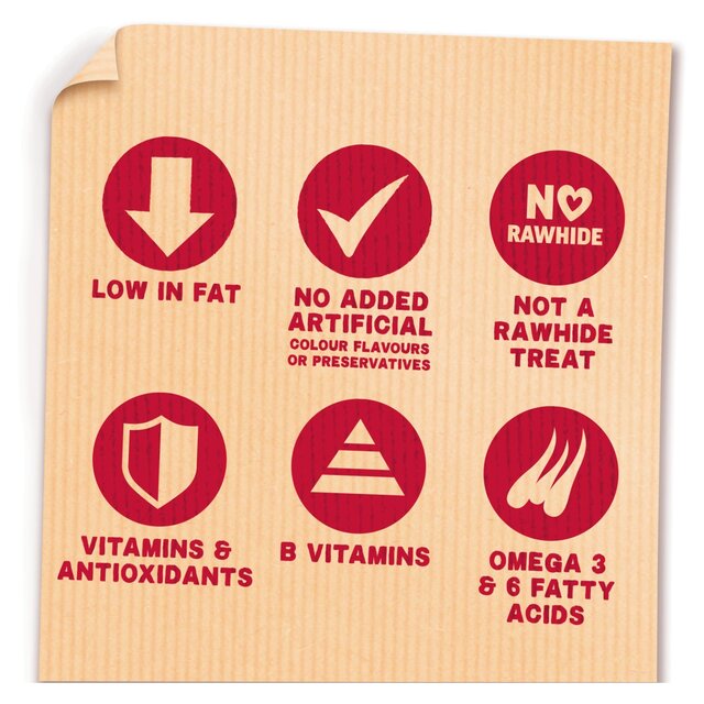 Bakers Whirlers Bacon and Cheese Dog Treats 450g - McGrocer