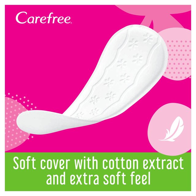 Carefree Breathable Pantyliners with Aloe Single Wrapped 20 per pack - McGrocer