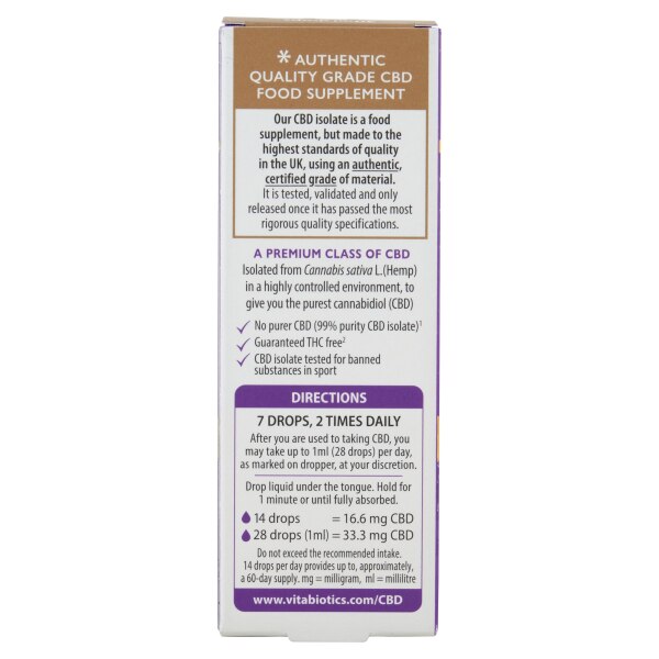 Vitabiotics Brains Cbd 1000Mg 30 Ml GOODS Superdrug