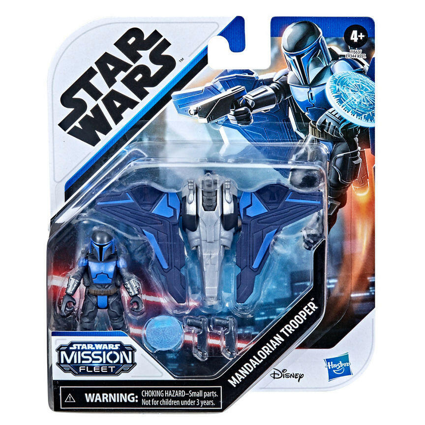 Star Wars Mission Fleet Figure and Vehicle - Death Watch Kid's Zone ASDA