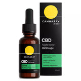 Cannaray Night-Time CBD Oil Drops 1800mg - 30ml - McGrocer