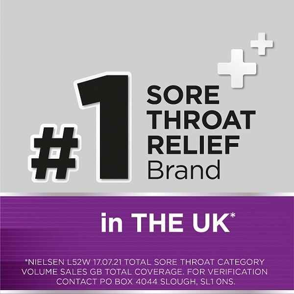 Strepsils Extra Blackcurrant Sore Throat Lozenges 24s GOODS Superdrug