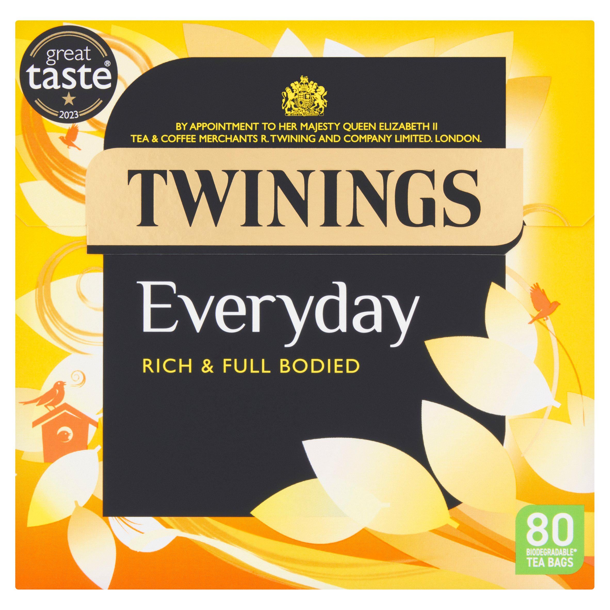 Twinings Everyday Teabags 232g x80 GOODS Sainsburys