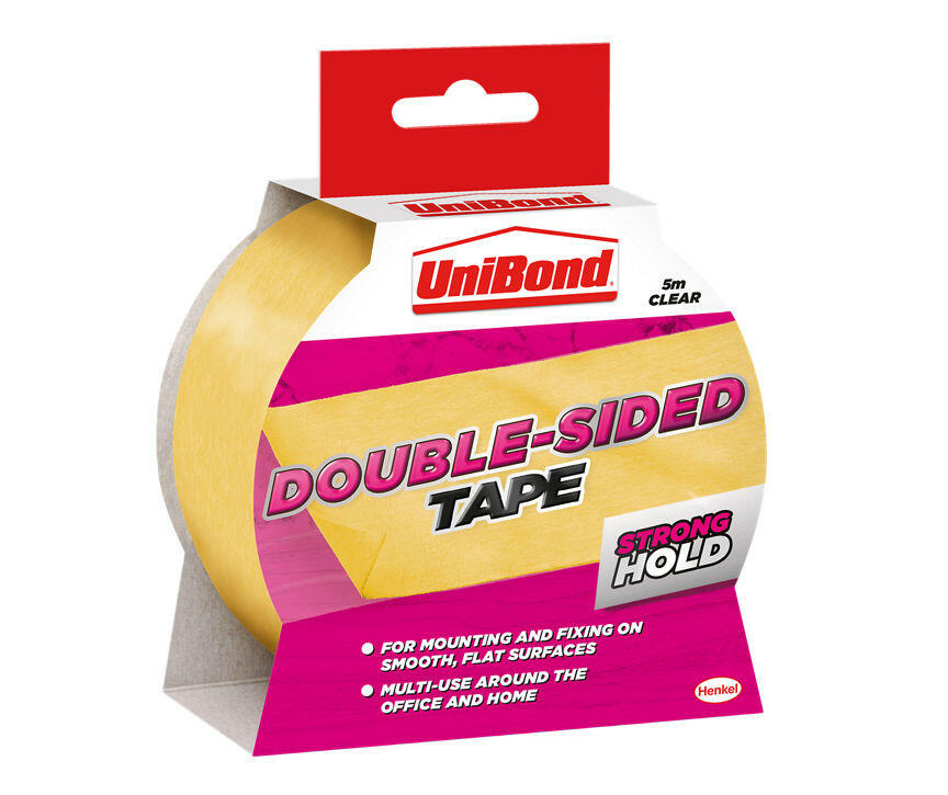 UniBond UniBond Double Sided Tape 5m DIY ASDA