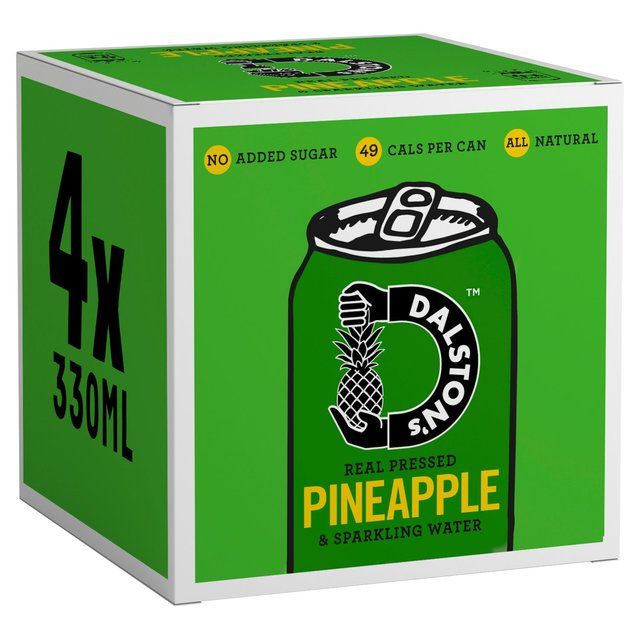 Dalstons Pineapple Soda Multipack 4 x 330ml