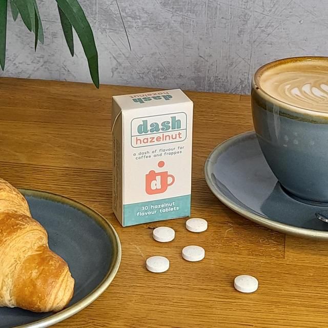 Dash Low Sugar Hazelnut Flavouring Tablets 30 per pack