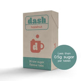 Dash Low Sugar Hazelnut Flavouring Tablets 30 per pack