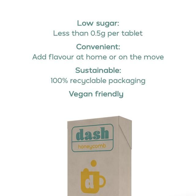 Dash Low Sugar Honeycomb Flavouring Tablets 30 per pack