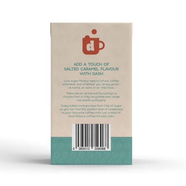 Dash Low Sugar Salted Caramel Flavouring Tablets 30 per pack
