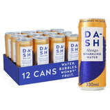 DASH Mango Infused Sparkling Water 12 x 330ml
