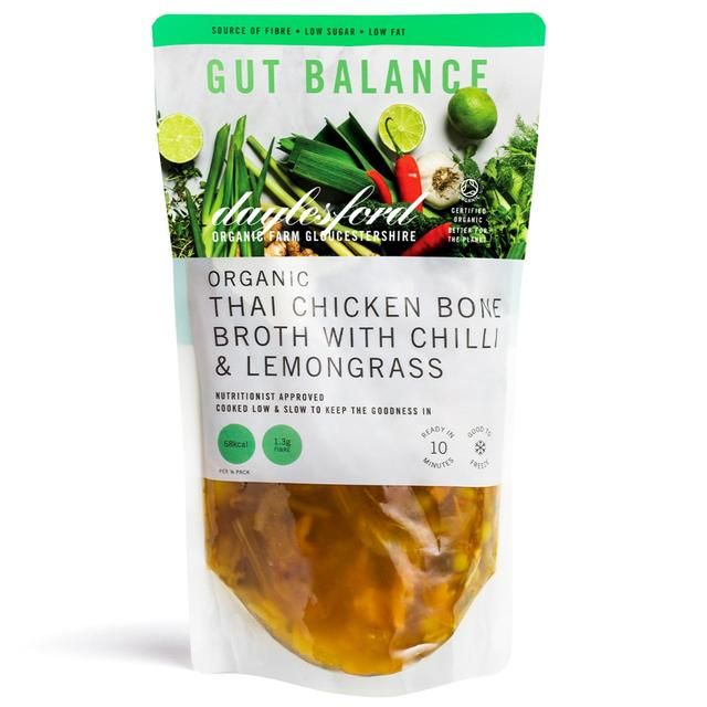 Daylesford Organic 10 Hour Chicken Bone Broth with Lemongrass & Red Chilli 500ml