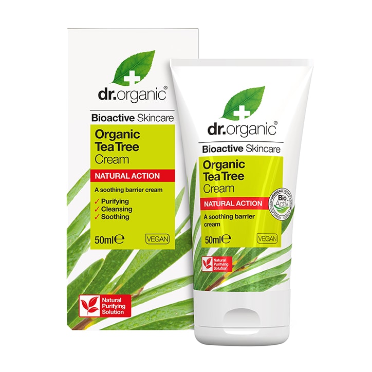 Dr Organic Tea Tree Cream 50ml - McGrocer