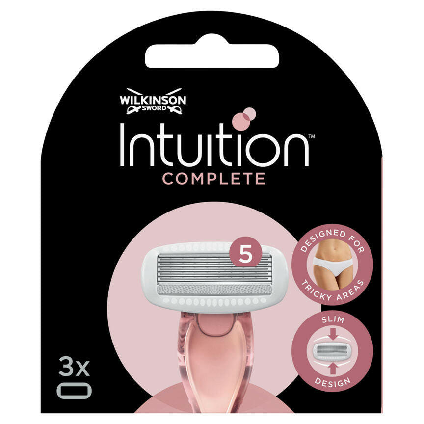 Wilkinson Sword Intuition Complete Women's Razor Blade Refills Women's Toiletries ASDA