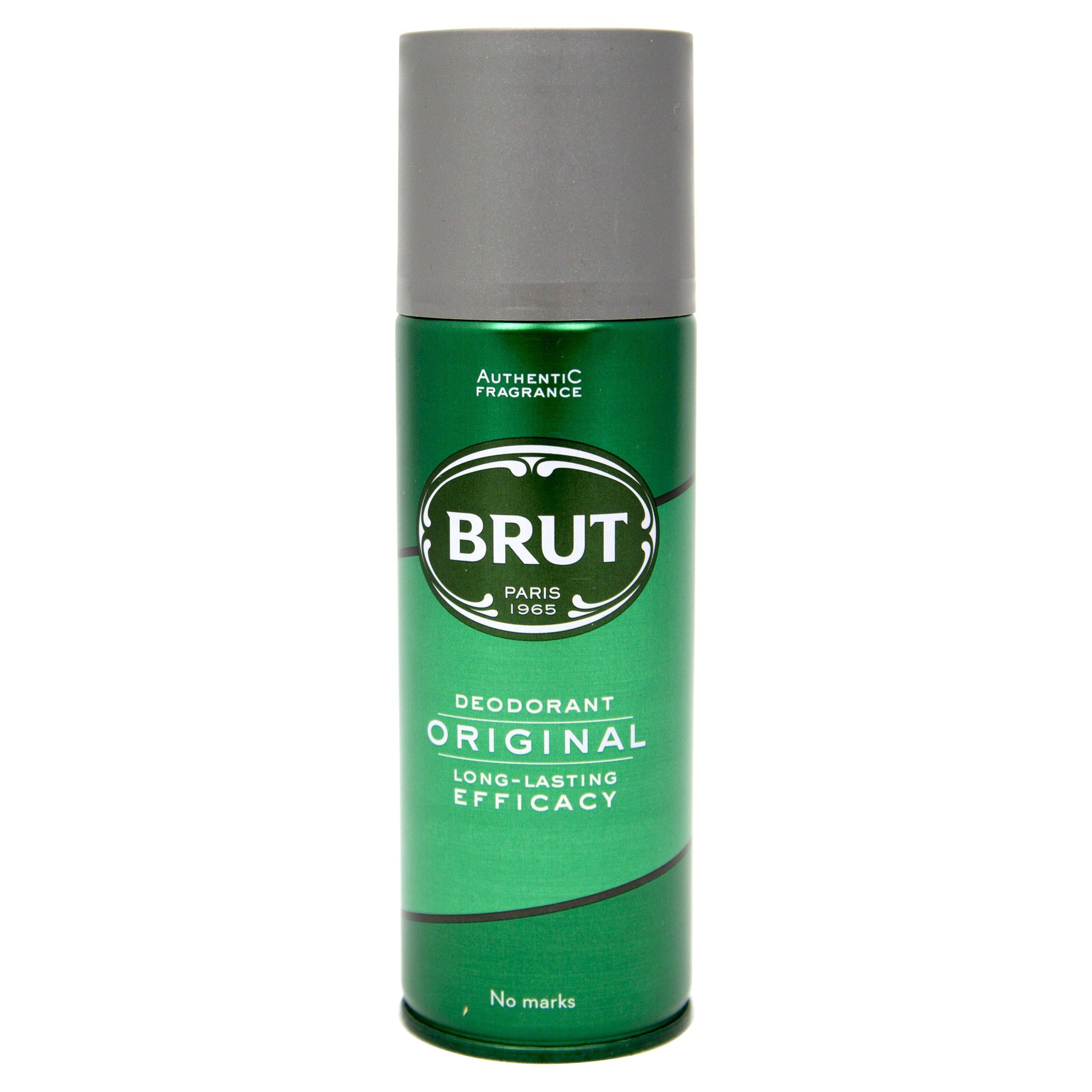 Brut Deodorant Body Spray, Original 200ml - McGrocer