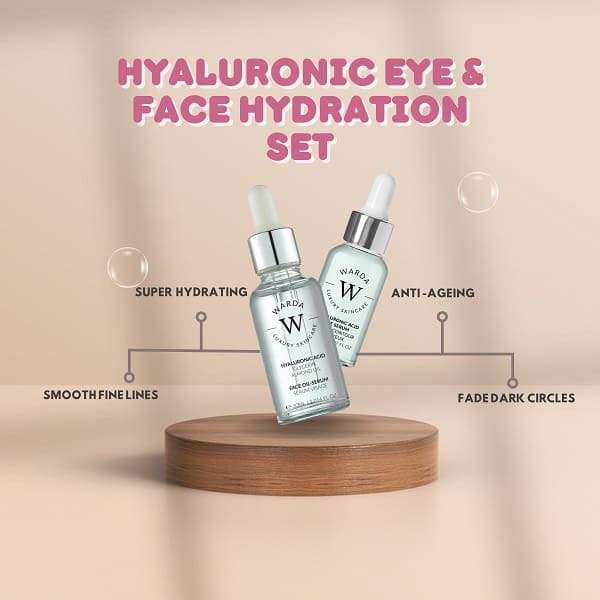 Warda Hyaluronic Acid Eye Serum + Boost Oil Serum GOODS Superdrug