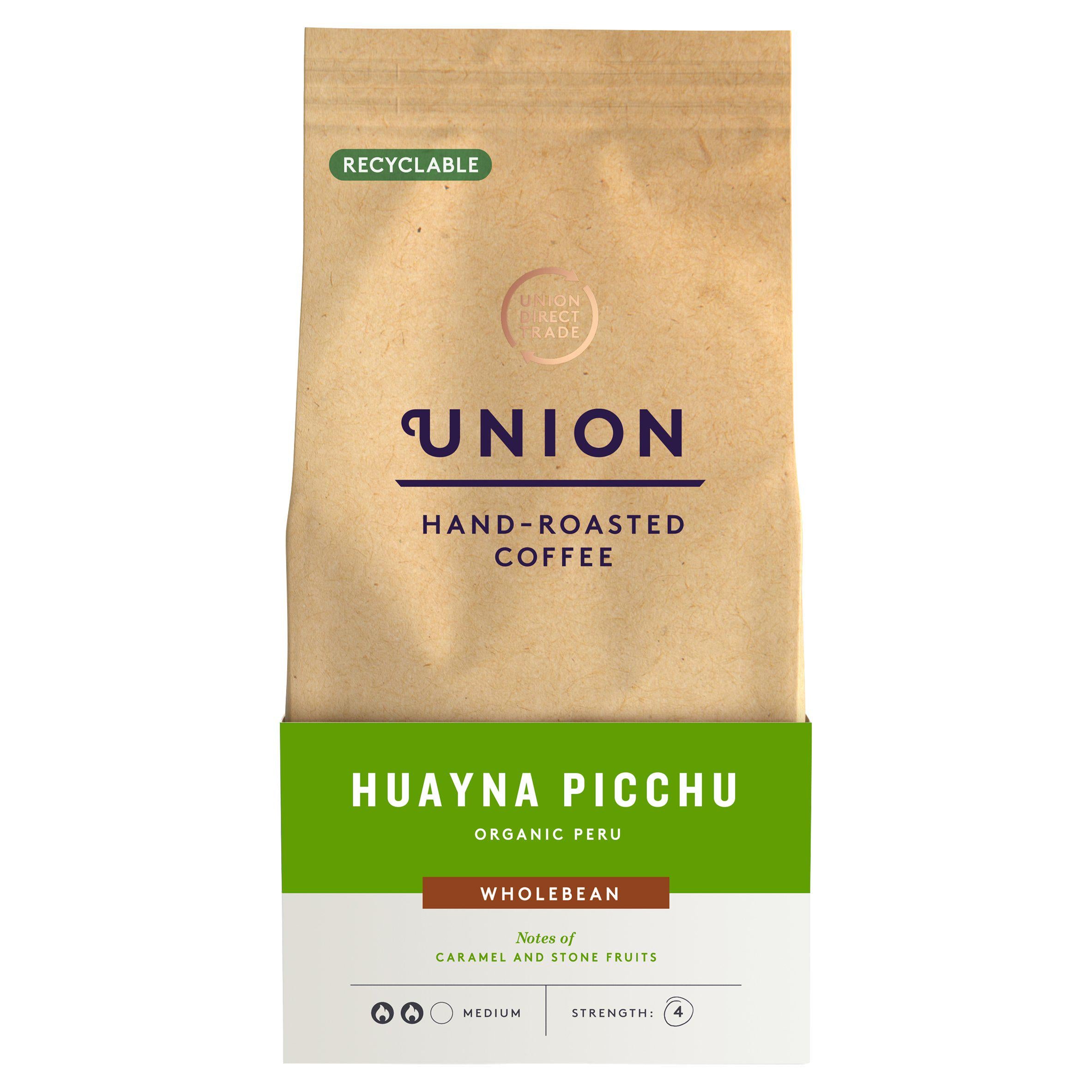 Union Hand Roasted Coffee Huayna Picchu 200g GOODS Sainsburys