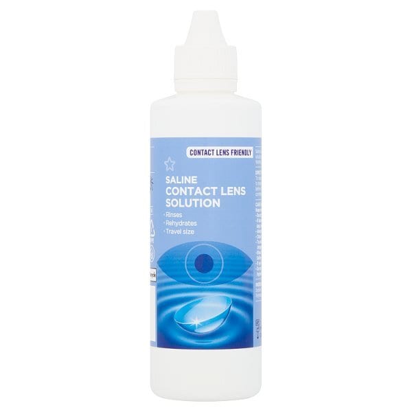 Superdrug Saline Contact Lens Solution 100ml GOODS Superdrug