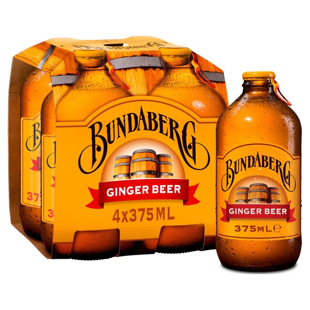 Bundaberg Australian Ginger Beer 4 x 375ml - McGrocer