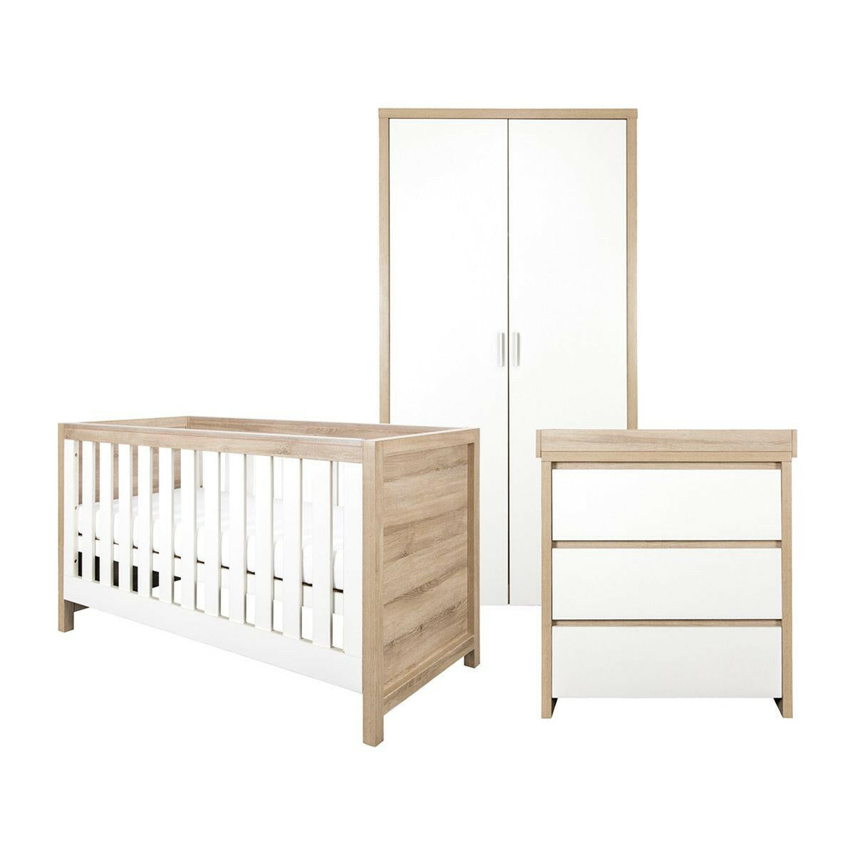 Tutti Bambini Modena 3 Piece Room Set (Cot Bed, Changer, Wardrobe) GOODS Boots