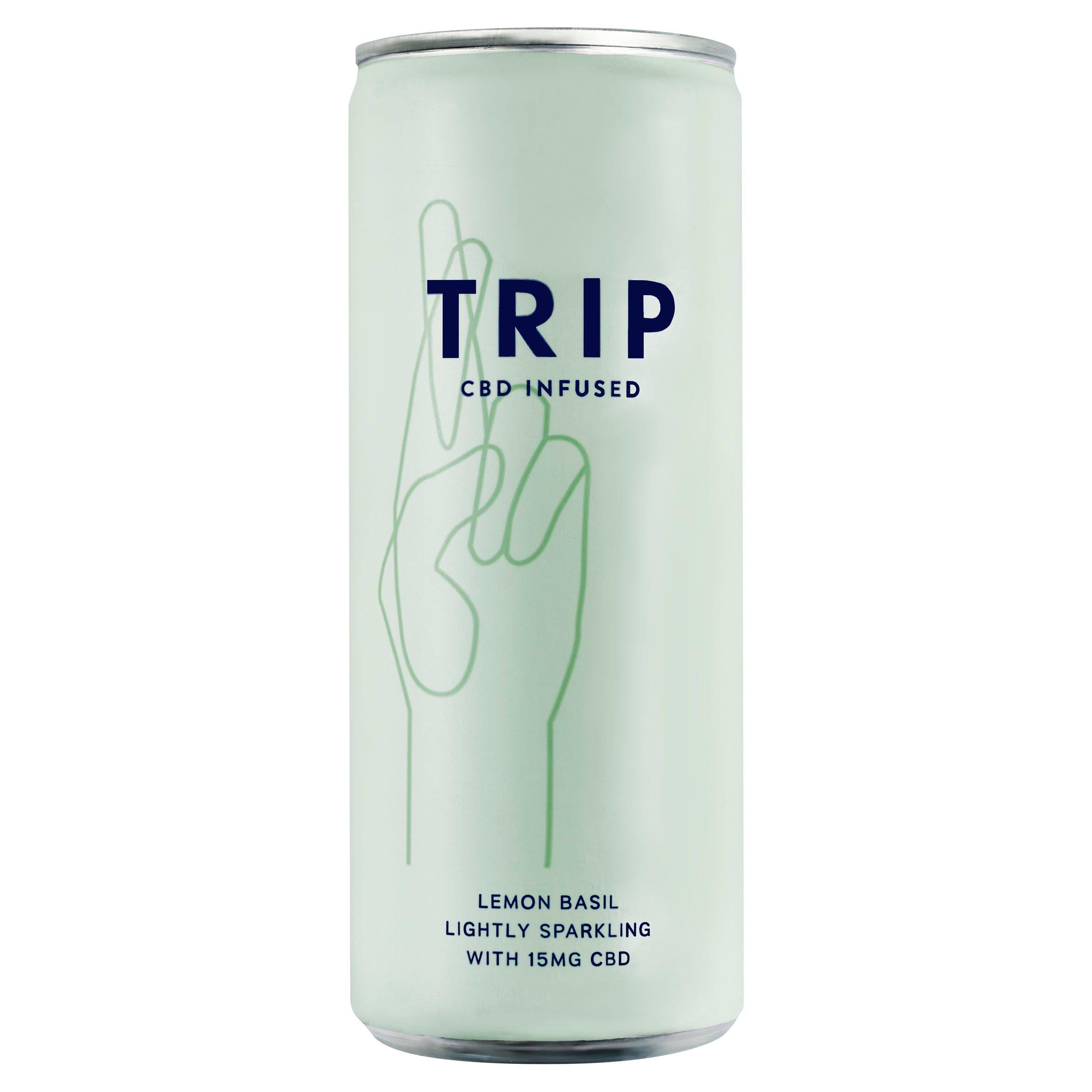 Trip CBD Infused Lemon Basil 250ml GOODS Sainsburys