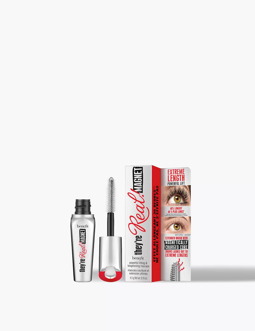 They're Real! Magnet Extreme Lengthening Mascara Mini 4.5g Make Up & Beauty Accessories M&S