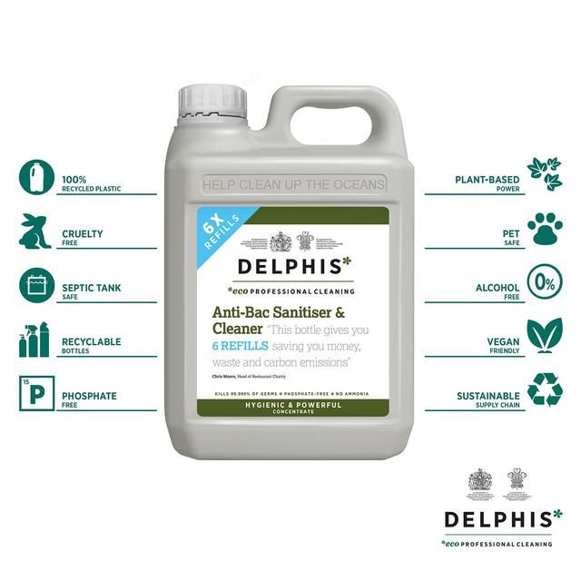 Delphis Eco Anti-Bacterial Sanitiser Spray 2L