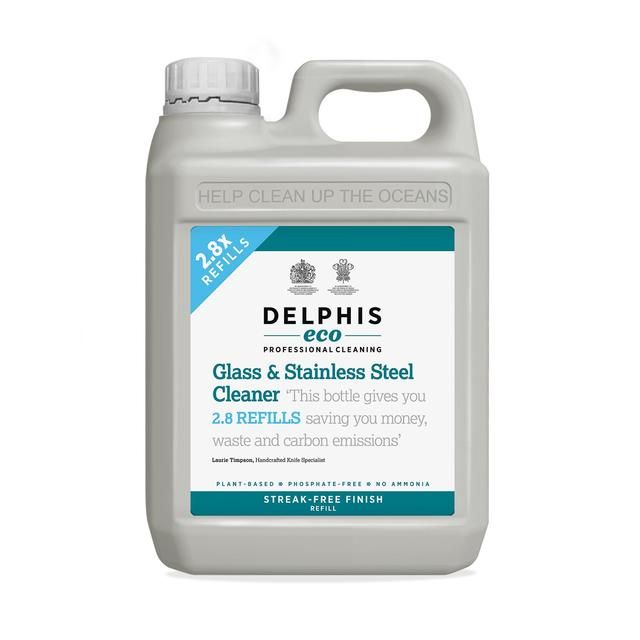 Delphis Eco Glass and Stainless Steel Cleaner 2L