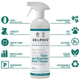 Delphis Eco Glass and Stainless Steel Cleaner 700ml