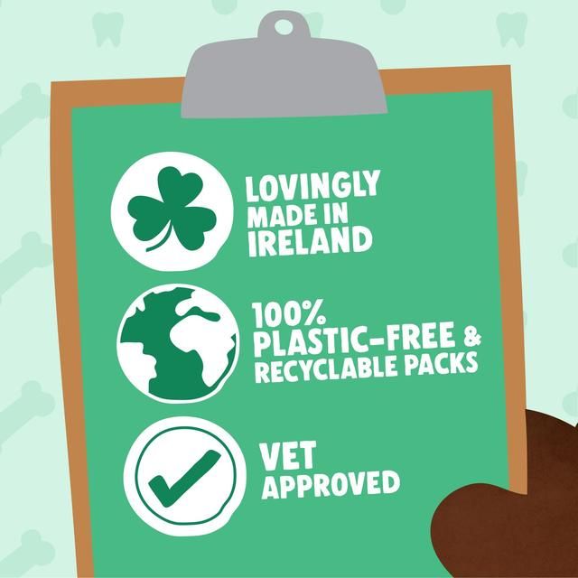 Denzel's Daily Dentals For Medium Dogs Peanut Butter Peppermint & Parsley 100g