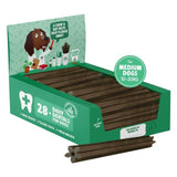 Denzel's Daily Dentals Medium Dog Peanut Butter Peppermint & Parsley 28 x 30g