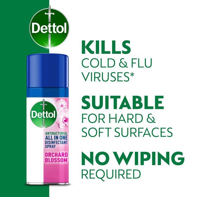 Dettol All-in-One Antibacterial Spray Orchard Blossom 400ml