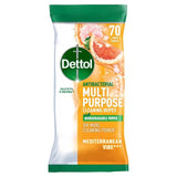 Dettol Antibacterial Cleaning Wipes Mediterranean Vibe 70 per pack