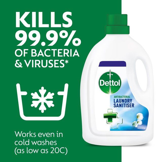 Dettol Antibacterial Laundry Cleanser Cotton Breeze   1.5L