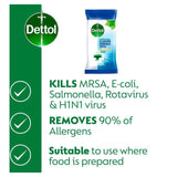 Dettol Antibacterial Multi Surface Cleaning Wipes 126 per pack