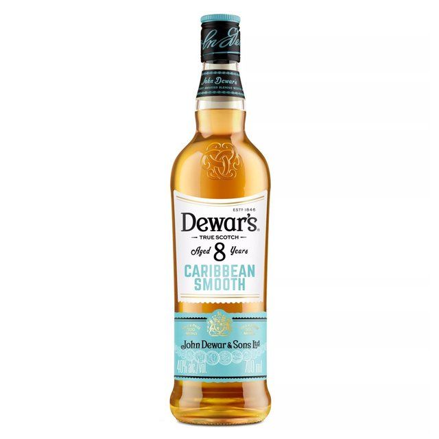 Dewars 8 Year Old Caribbean Smooth Blended Scotch Whisky 70cl