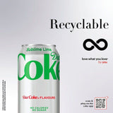 Diet Coke Sublime Lime 8 x 330ml