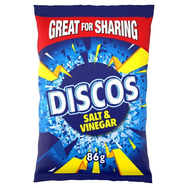 Discos Salt & Vinegar Sharing Crisps 86g