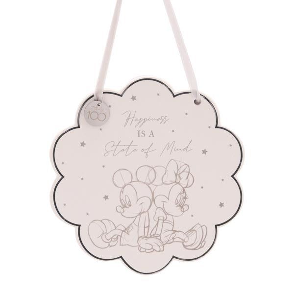 Disney 100 Limited Edition Ceramic Plaque - Mickey & Minnie
